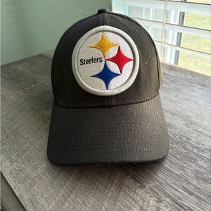 Black Steelers Cap